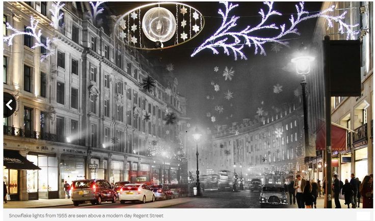 Regent Street 1955 Snow Globes