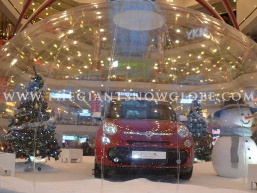 Automobile Snow Globe Fiat