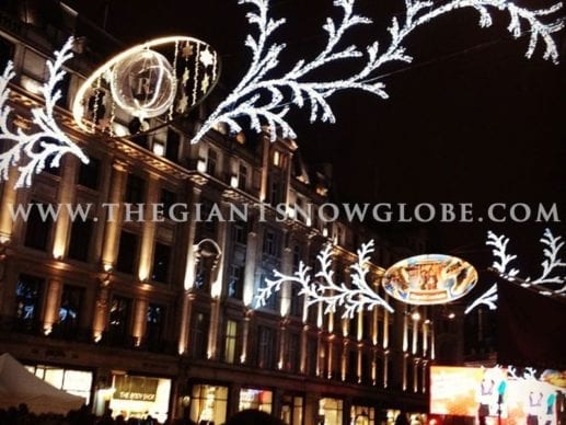 Christmas Lighting Display Globes
