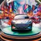 Automobile Display Globe From The Giant Snow Globe